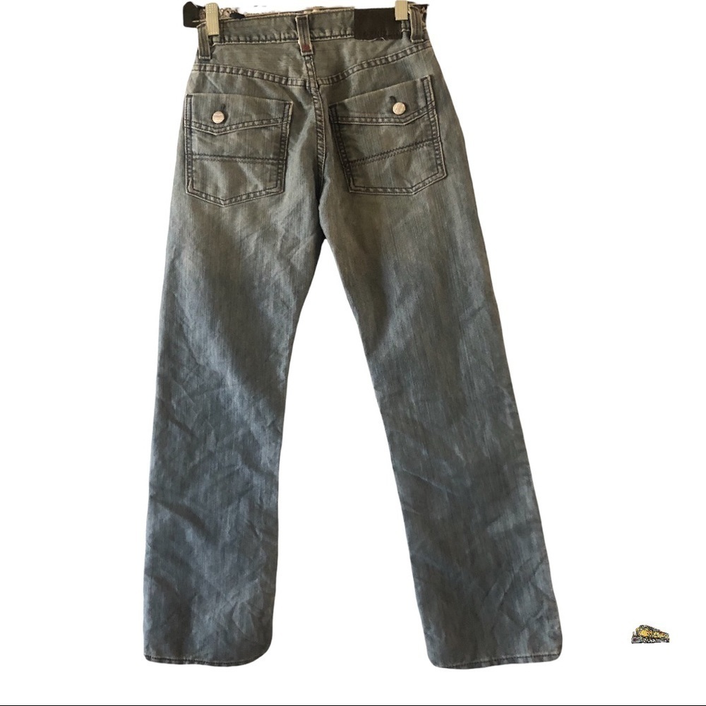 2016 LEVI'S DENIZEN* 218 SLIM STRAIGHT JEANS YOUTH sz14R - Picture 3 of 7